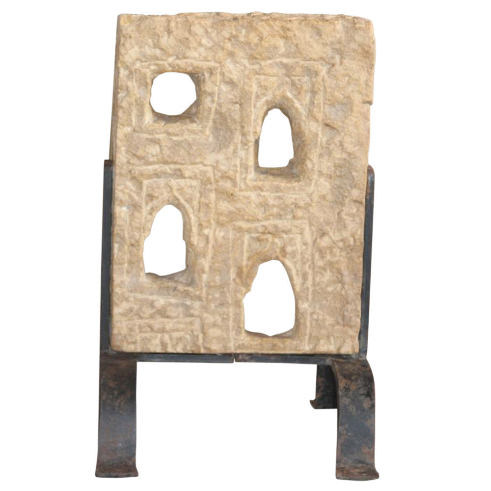 19th Century Niche Jali On Custom Stand