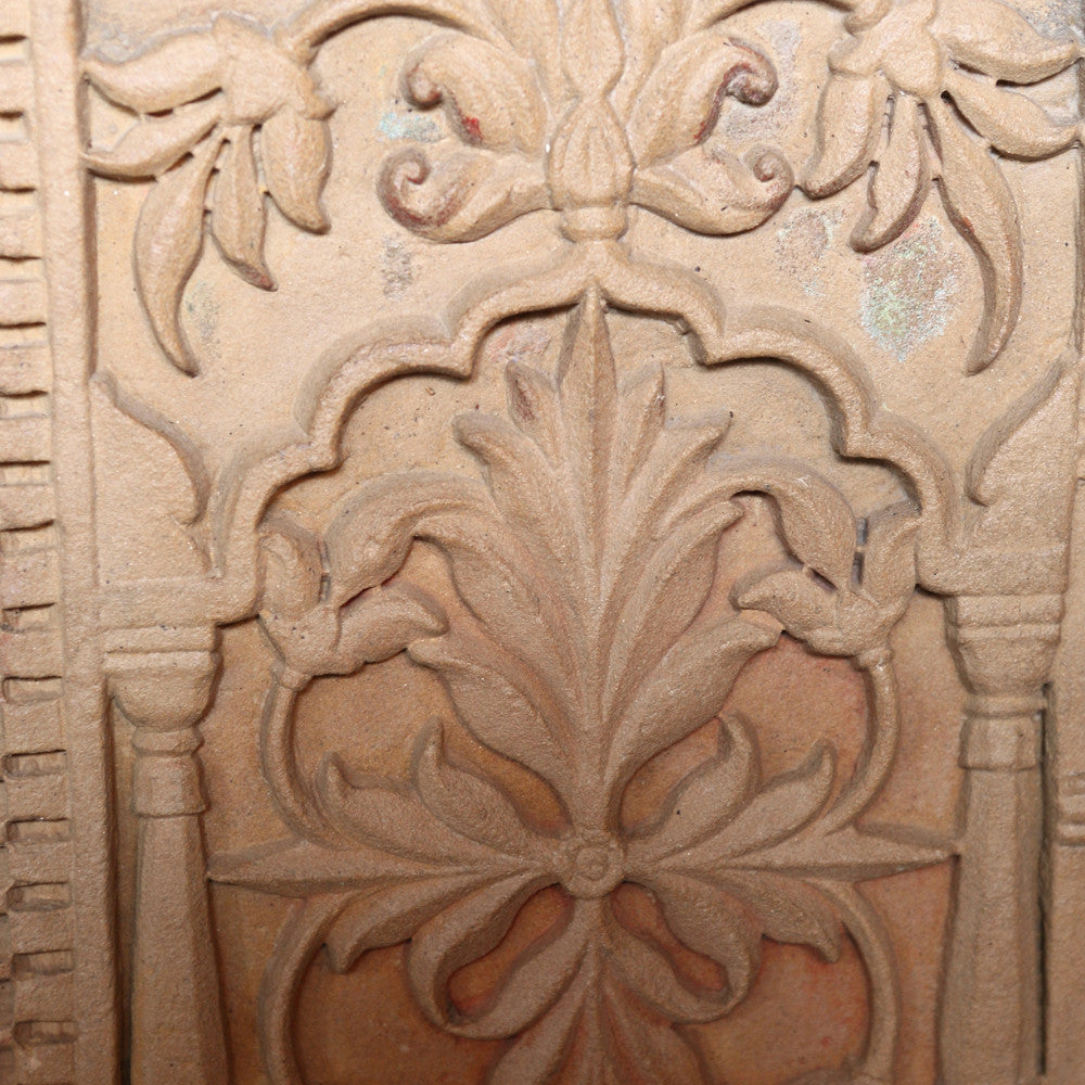 Lovely Original Stone Plaque On Stand