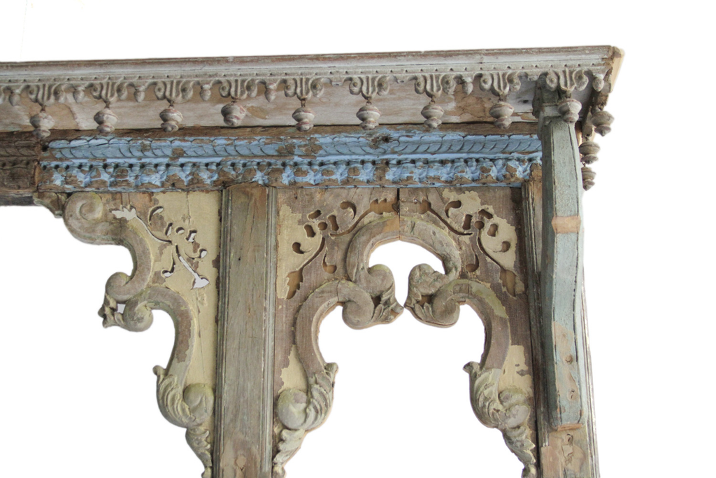 Antique Architectural Carved Fragment Bar