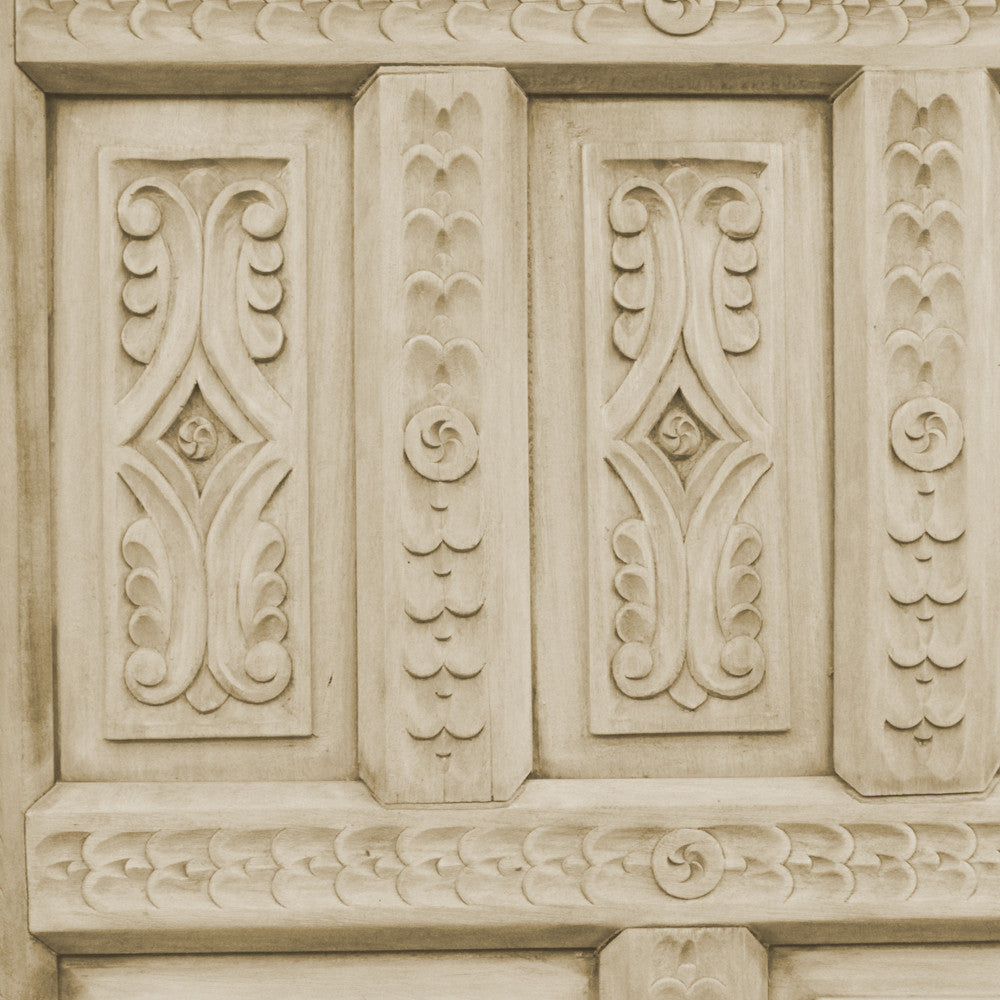 Andes Carved Peruvian Door