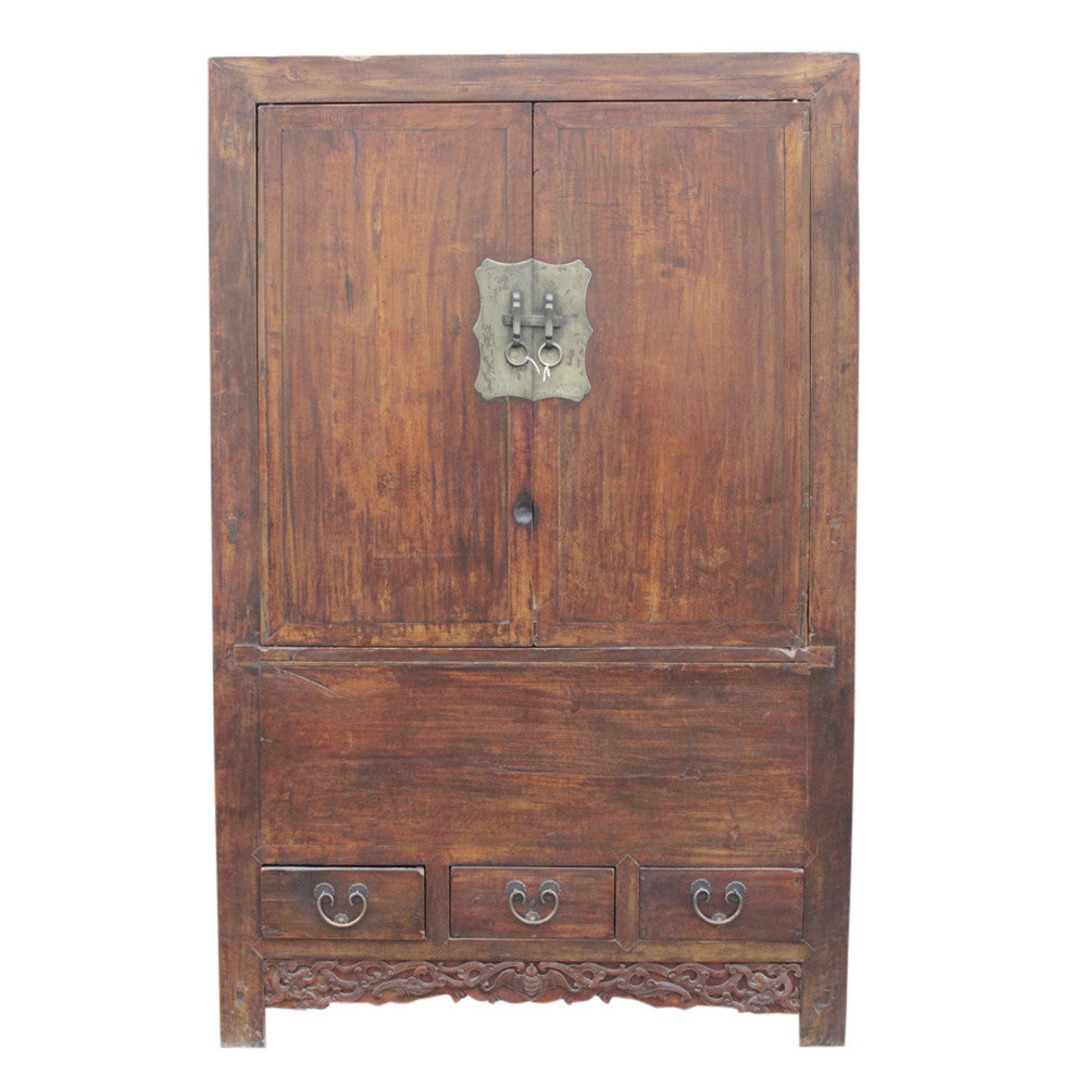 Antique Chinese Scholar's Cabinet