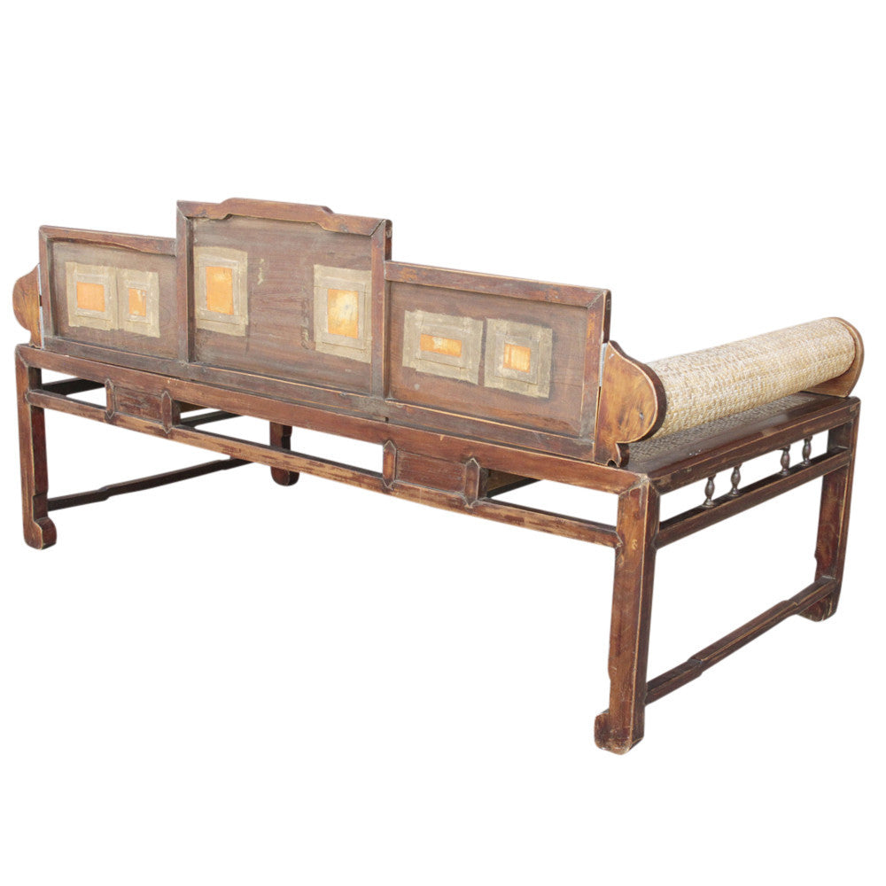 Antique Chippendale Style Opium Daybed