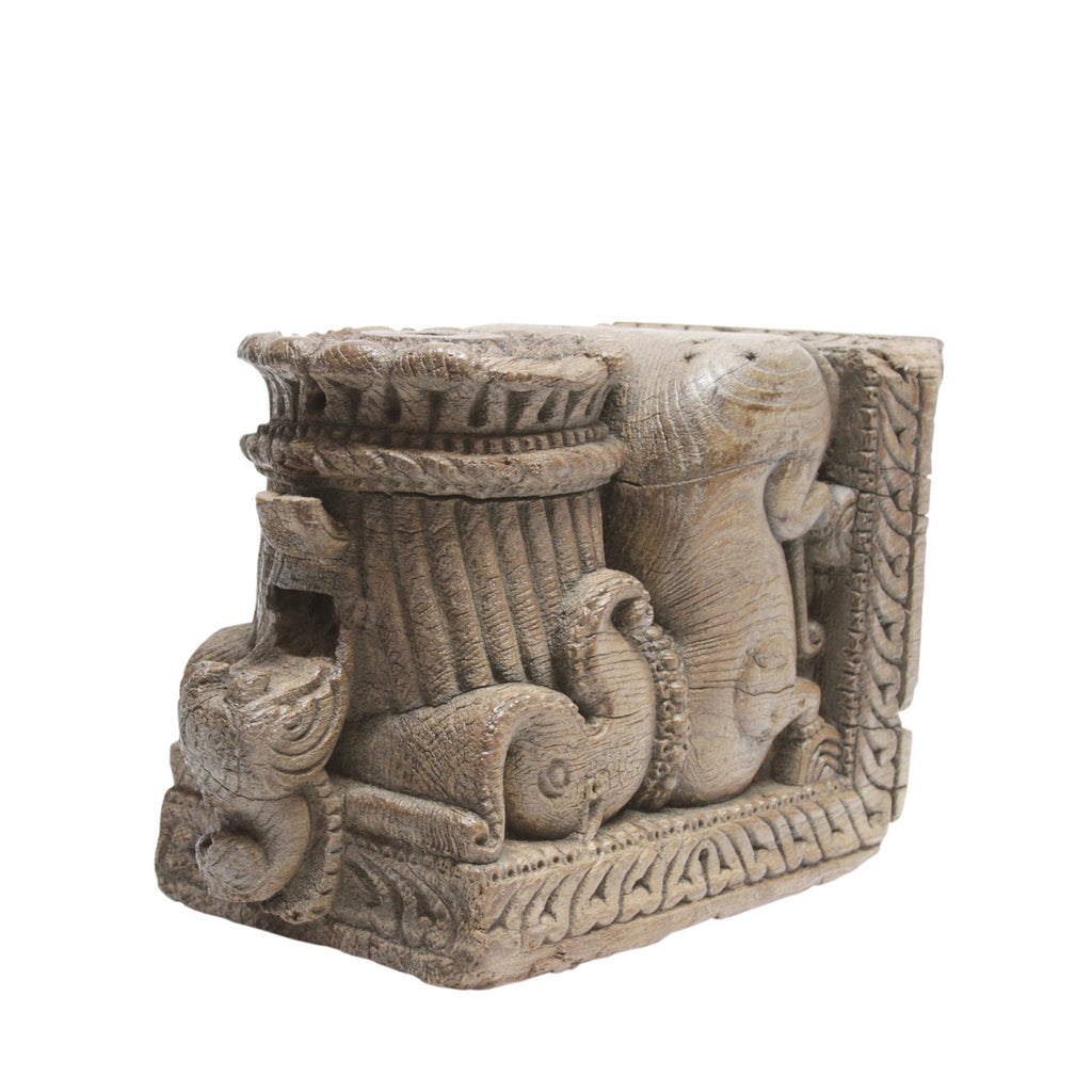 Antique Elephant Corbel