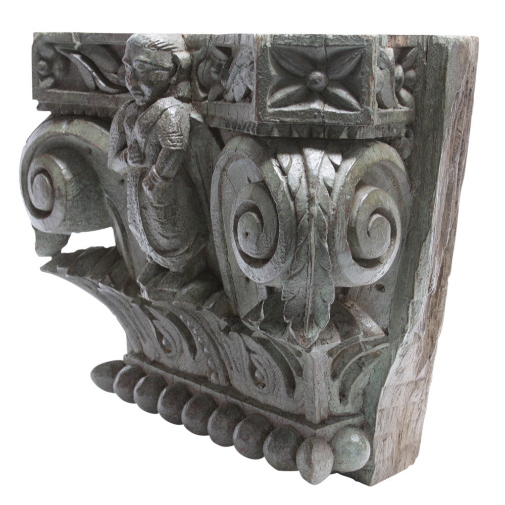 Antique Musician Corbel