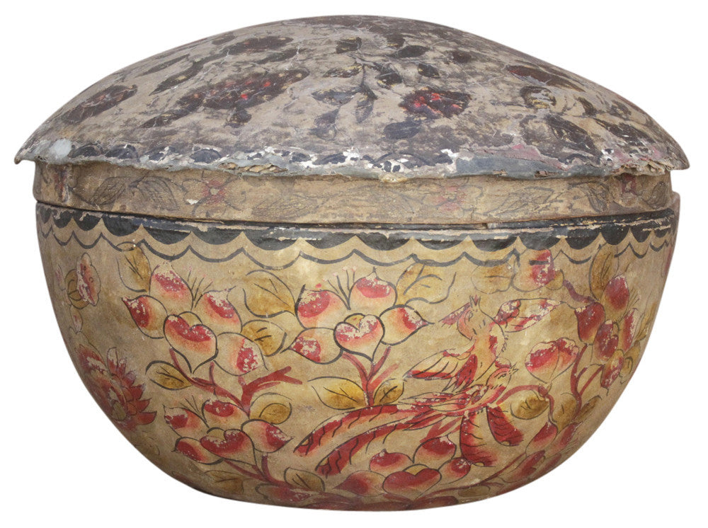 Antique Papier-Mache Bowl