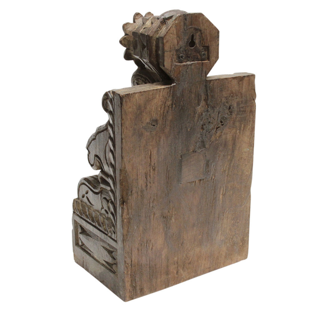 Antique Peacock Corbel