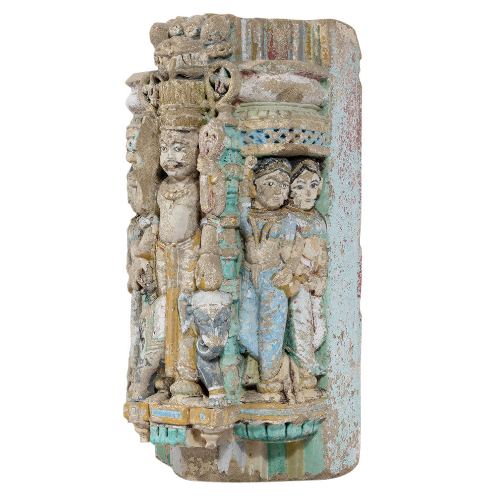 Antique Stone Temple Pillar