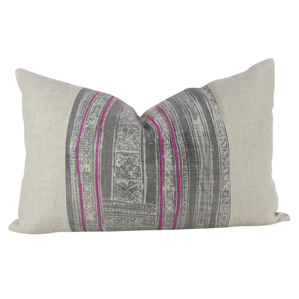 Ash Lumbar Batik Linen II