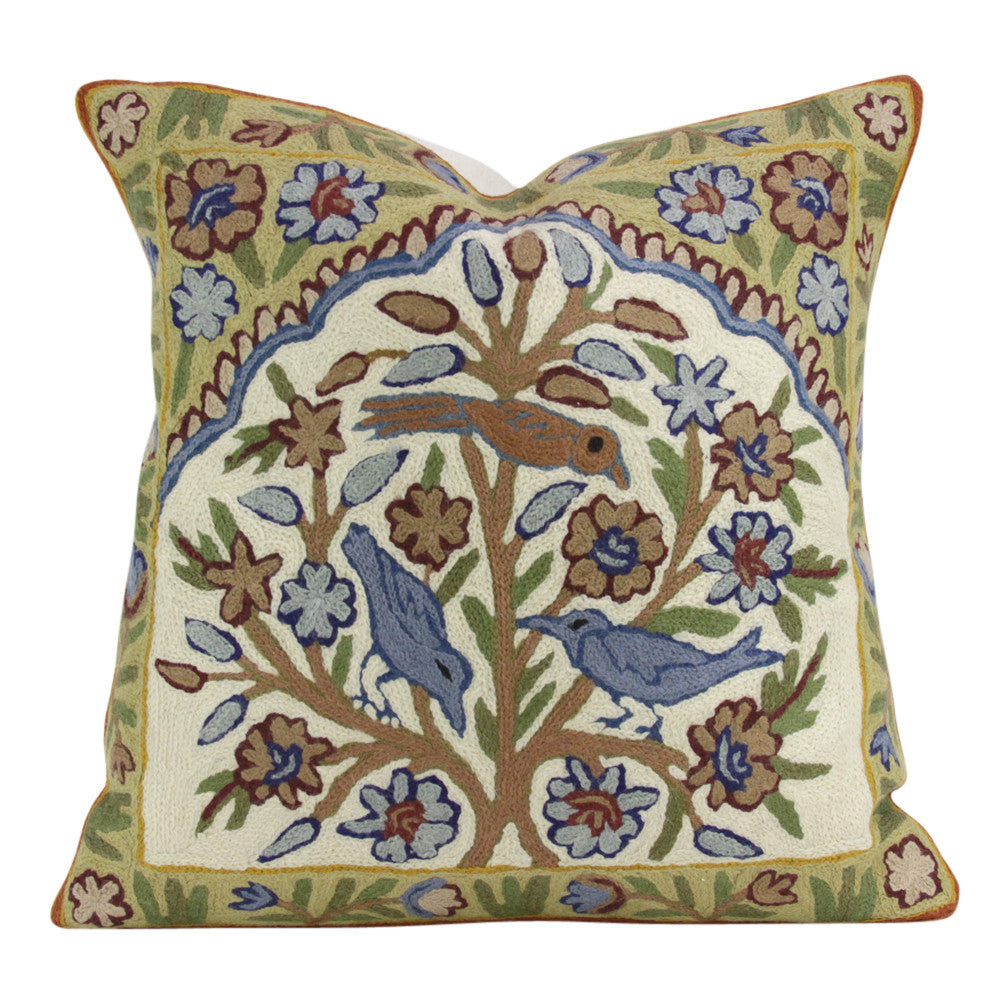 Azul Leela Gulmarg Aari Pillow
