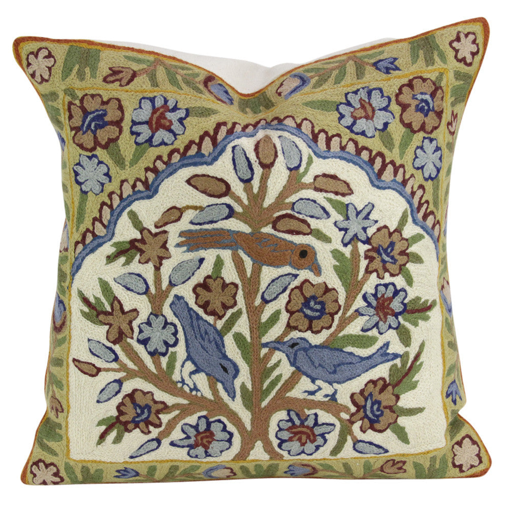 Azul Leela Gulmarg Aari Pillow