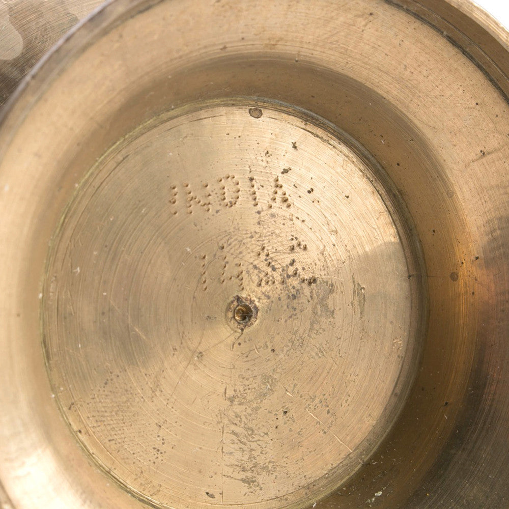 Painted Brass Tea Kettle