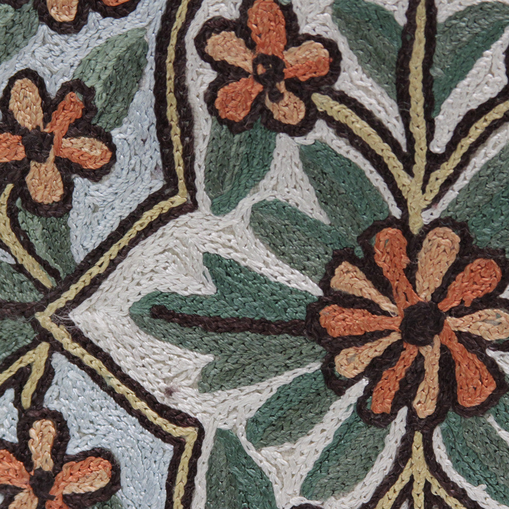 Baag Gulmarg Aari Silk Pillow
