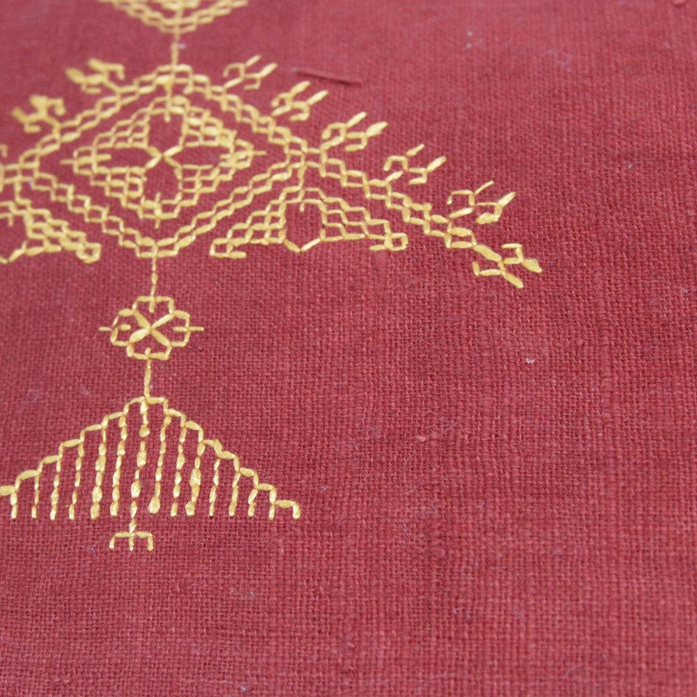 Bagh Phulkari Pillow (Lumbar)