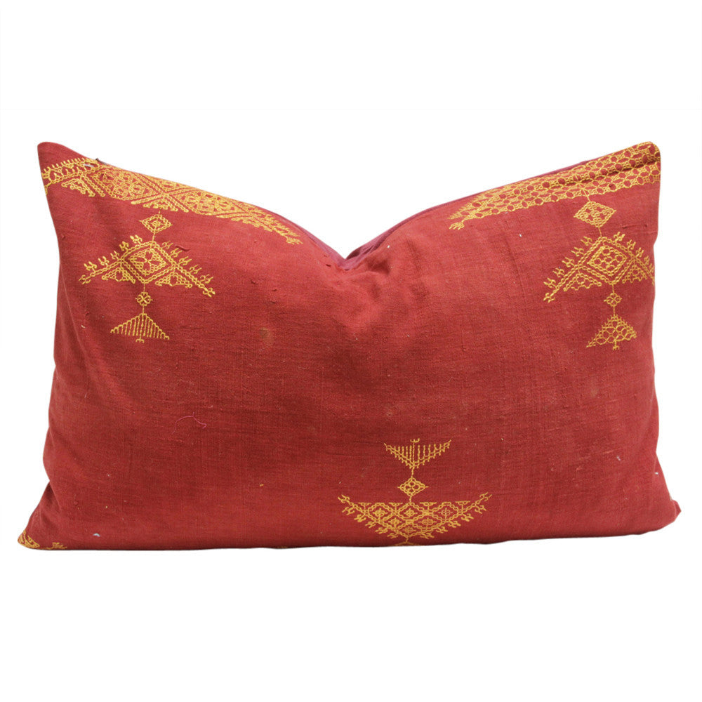 Bagh Phulkari Pillow (Lumbar)