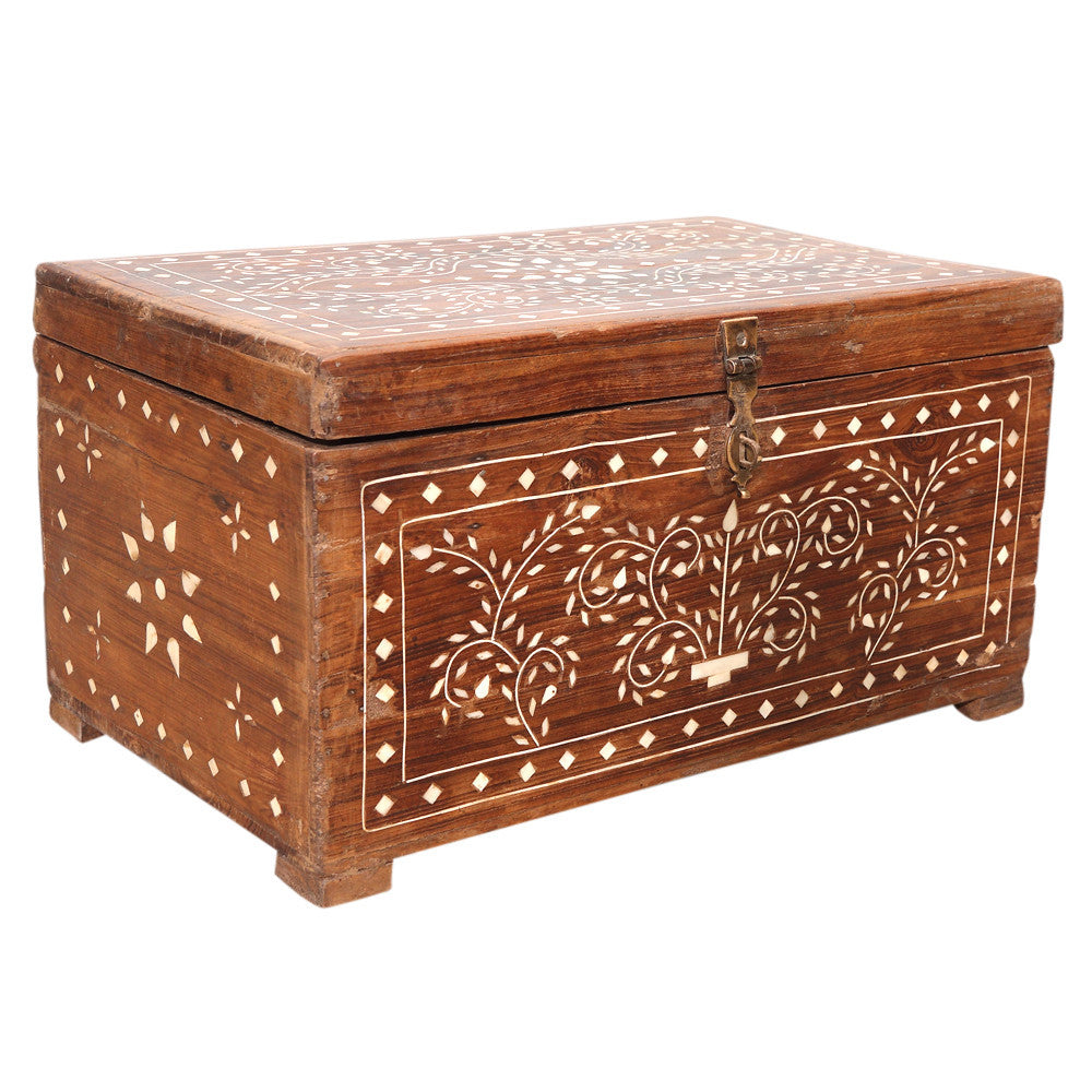Bone Inlay Document Box