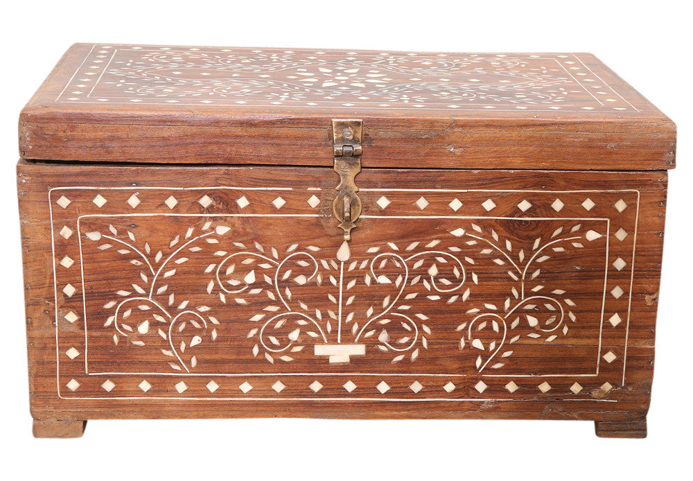 Bone Inlay Document Box