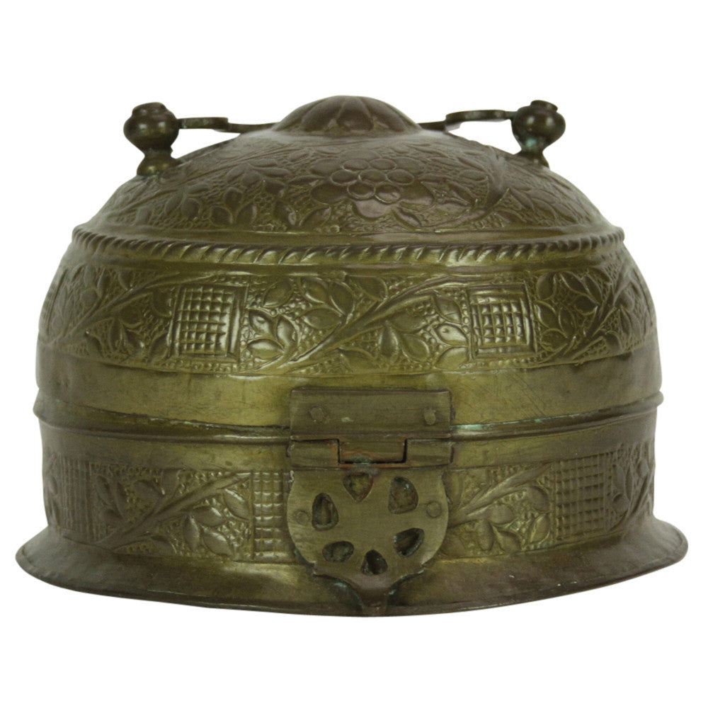 Brass Beetlenut Box