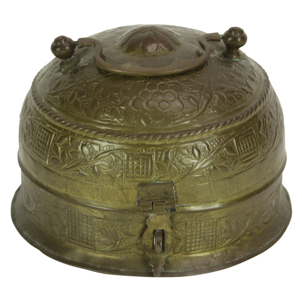 Brass Beetlenut Box