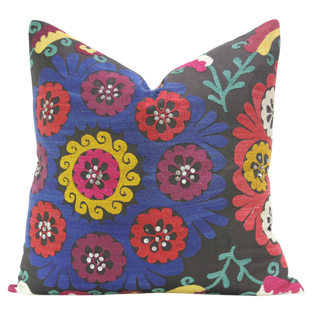 Chakra Suzani Square Pillow