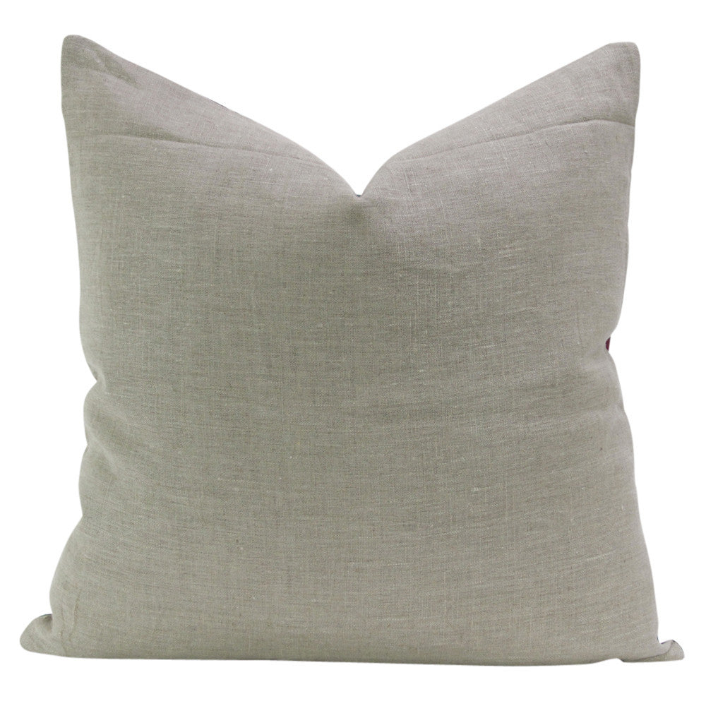 Ebony Suzani Square Pillow