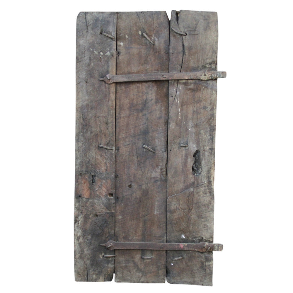 Charming Folk Painted Door