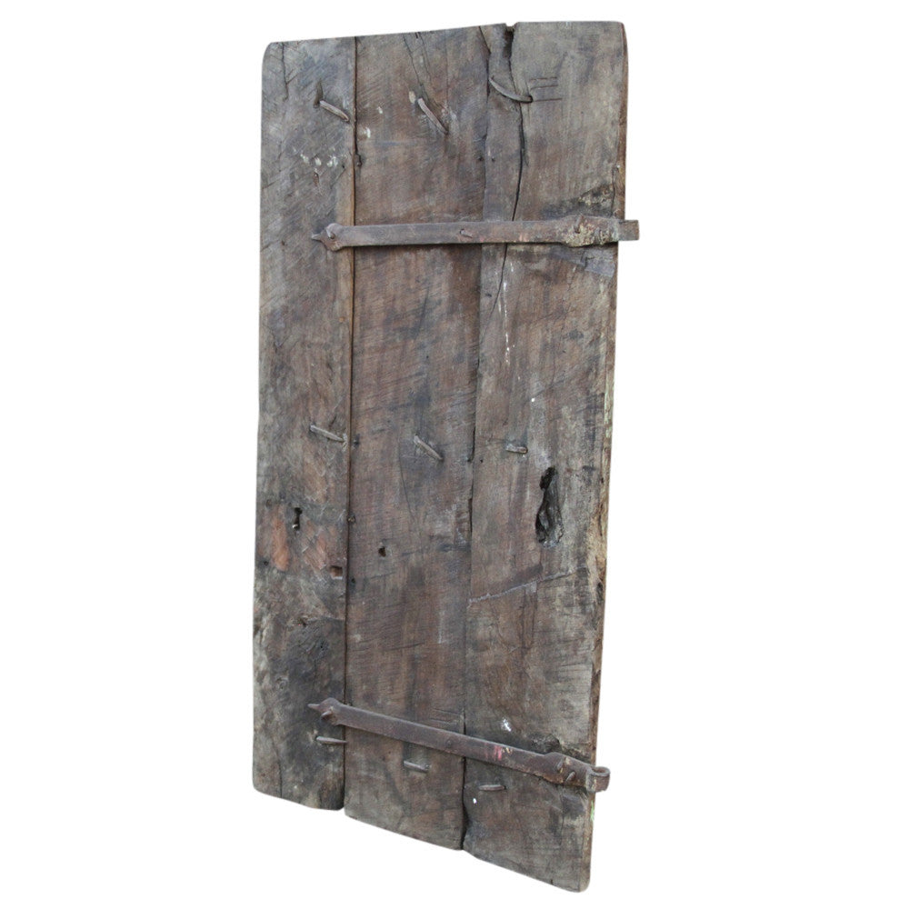 Charming Folk Painted Door