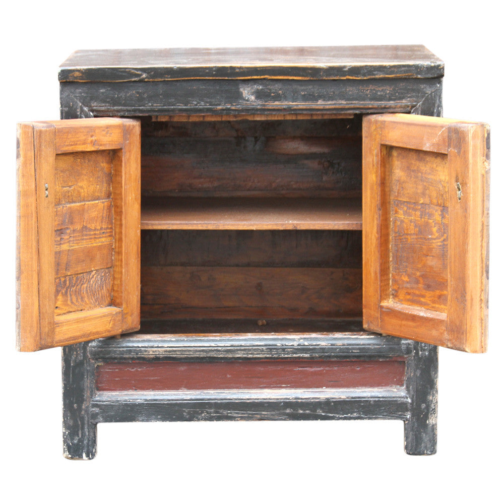 Chinese Aged Painted Cabinet