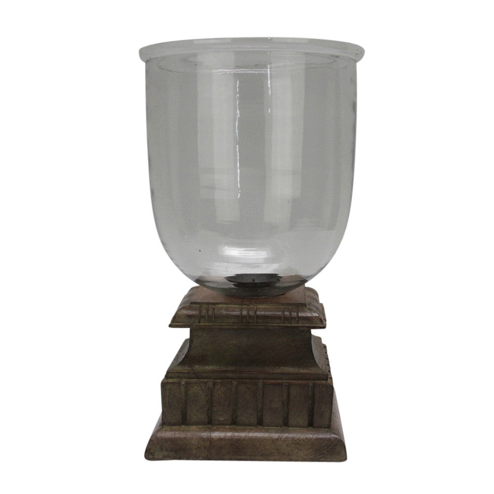 Colonial Carved Column Hurricane
