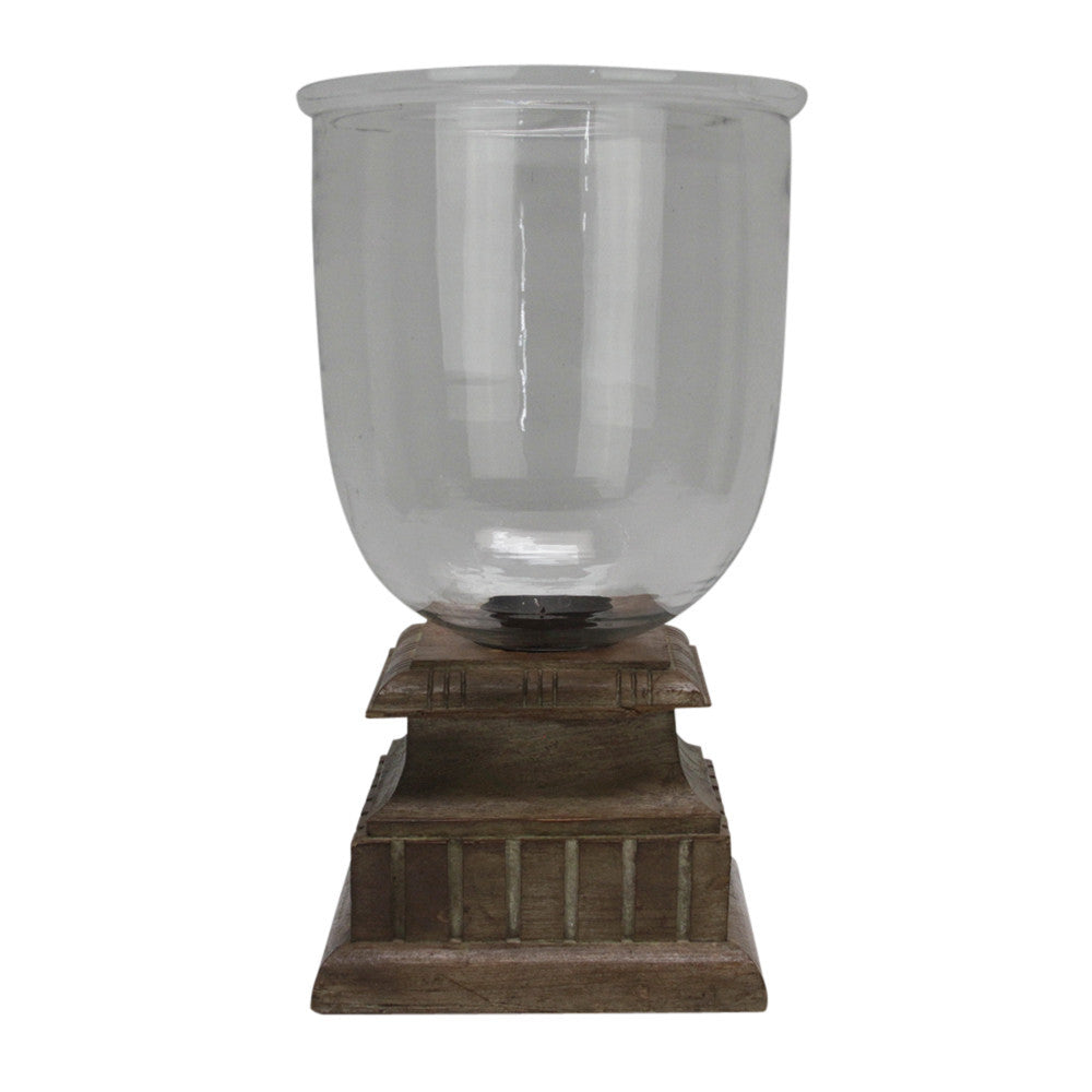 Colonial Carved Column Hurricane