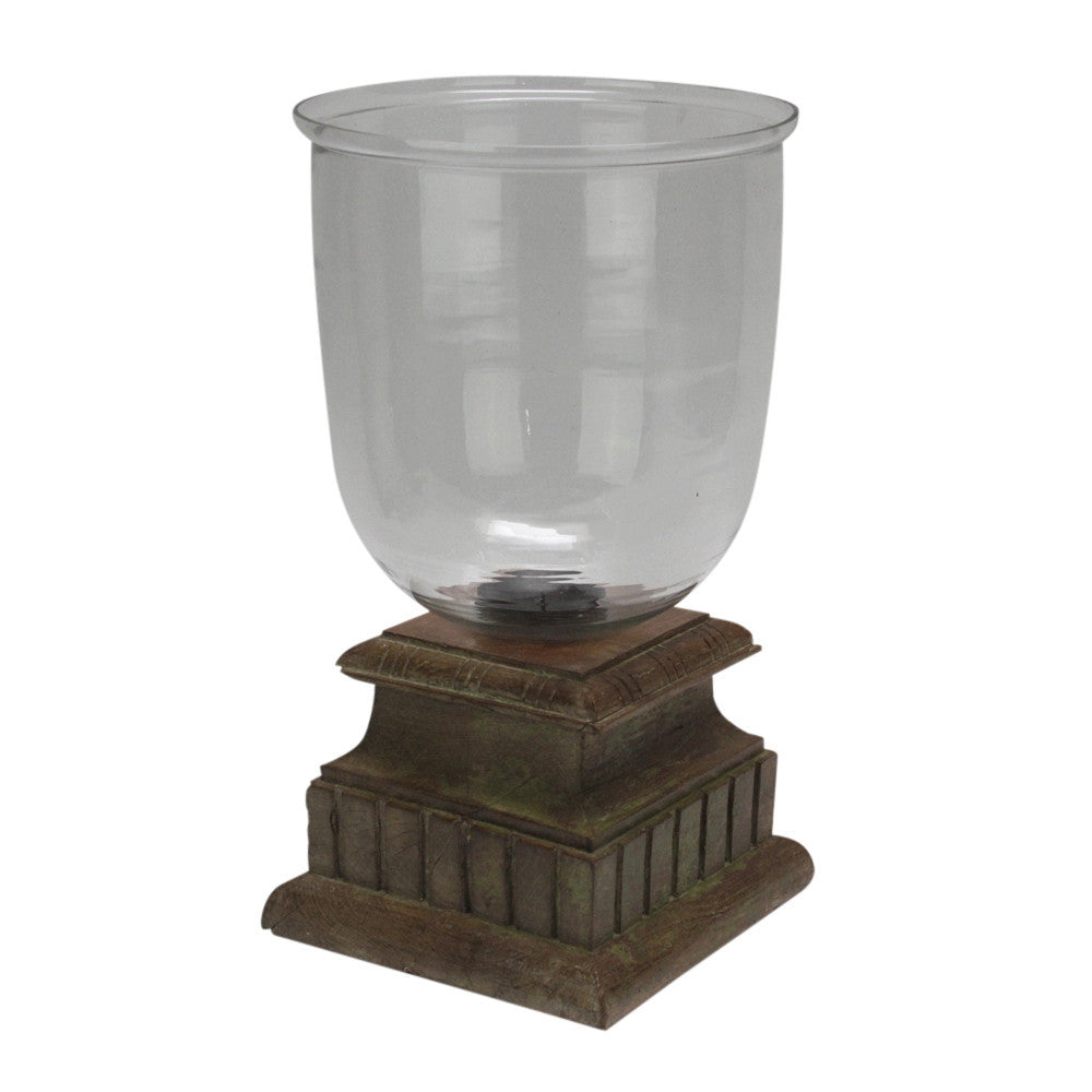 Colonial Carved Column Hurricane