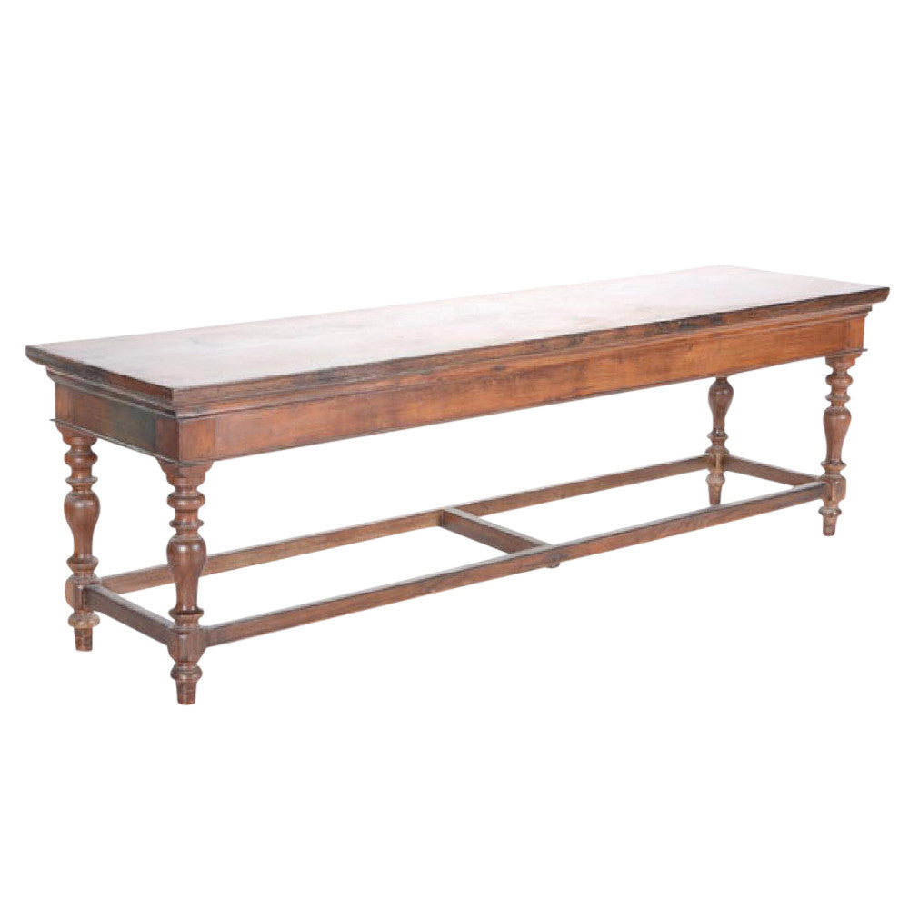 Continental Refectory Console Table