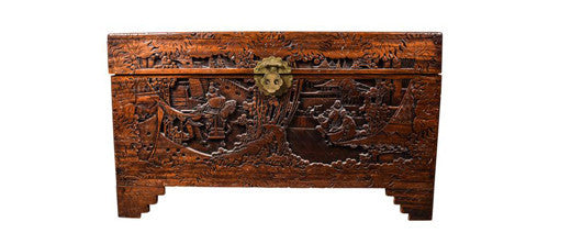 Mid 20th Century Chinese Carved Chest