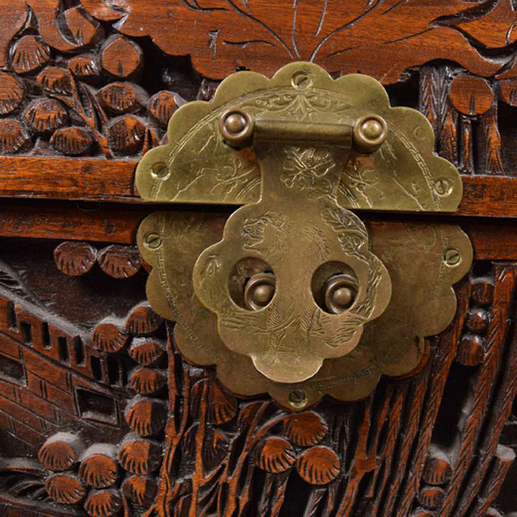 Mid 20th Century Chinese Carved Chest