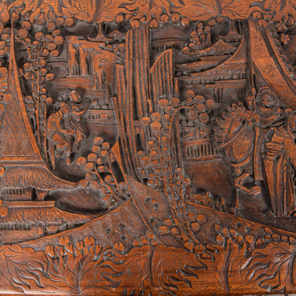 Mid 20th Century Chinese Carved Chest