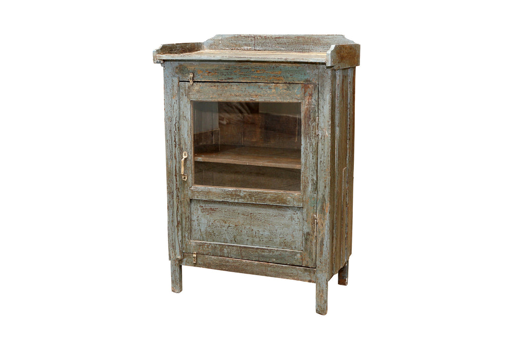 Distressed Painted Cabinet