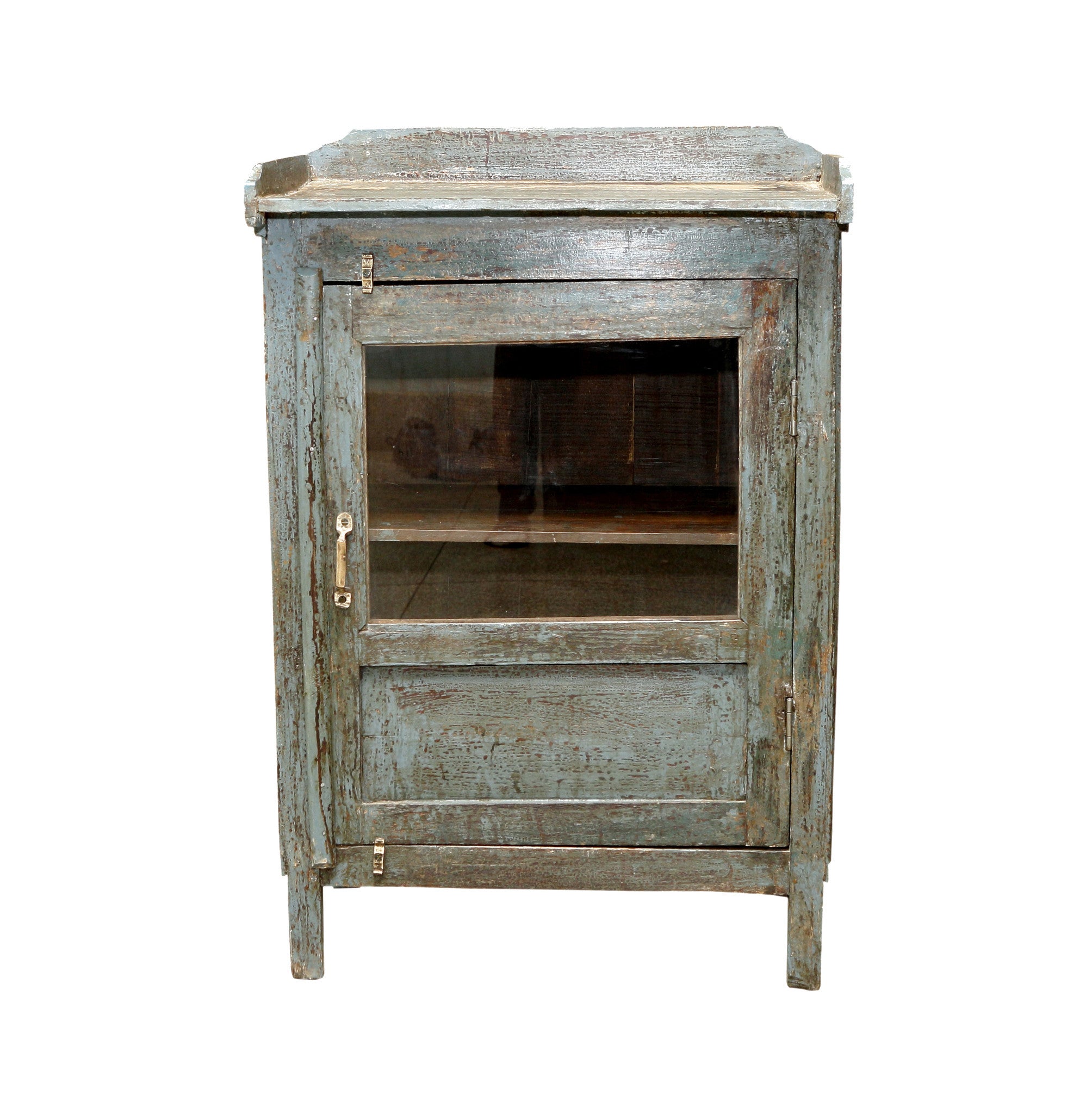 Distressed Painted Cabinet