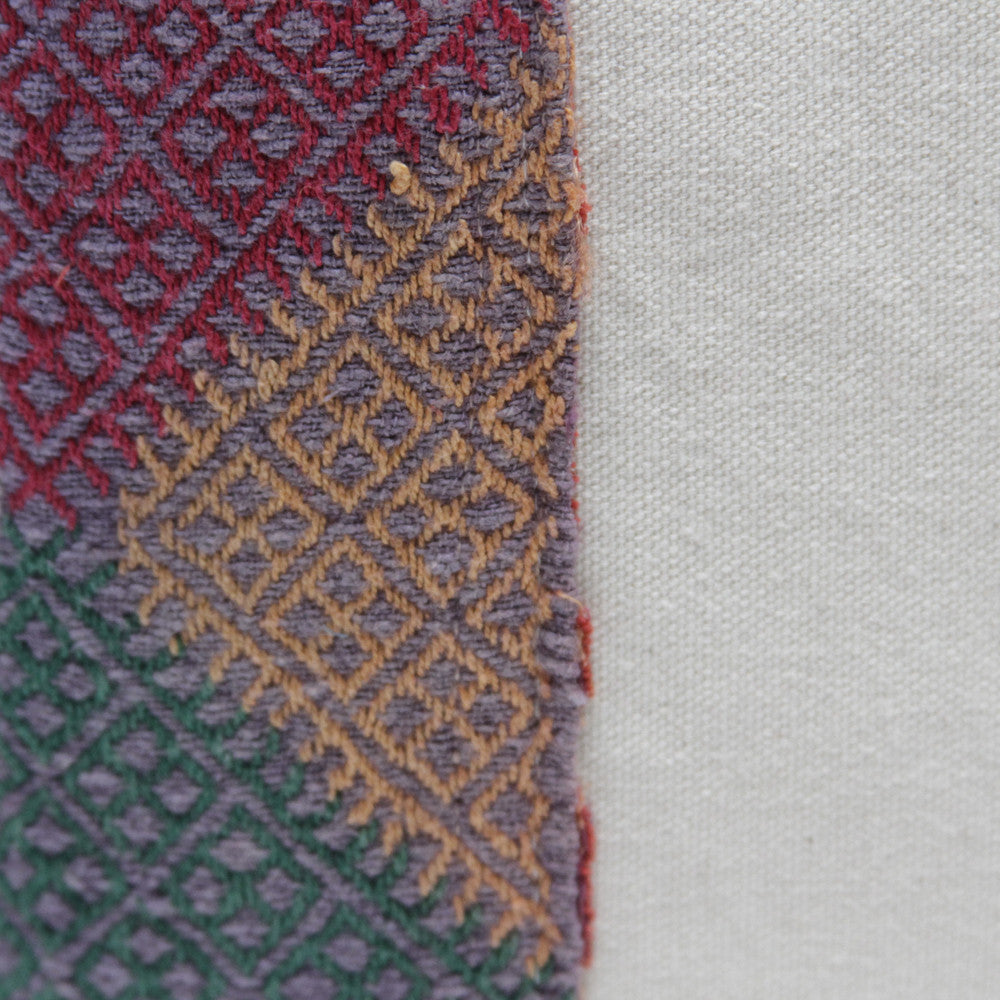 Earthtone Tribal Lace Pillow