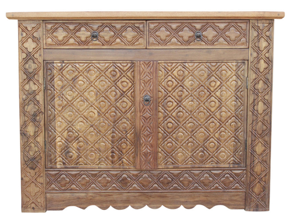 Floralita Carved Buffet Cabinet