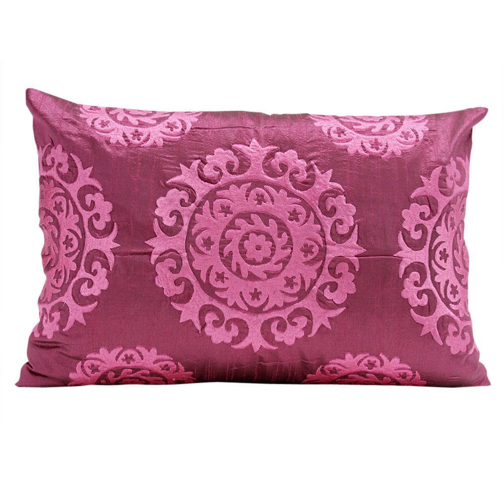 Fuschia Silk Suzani