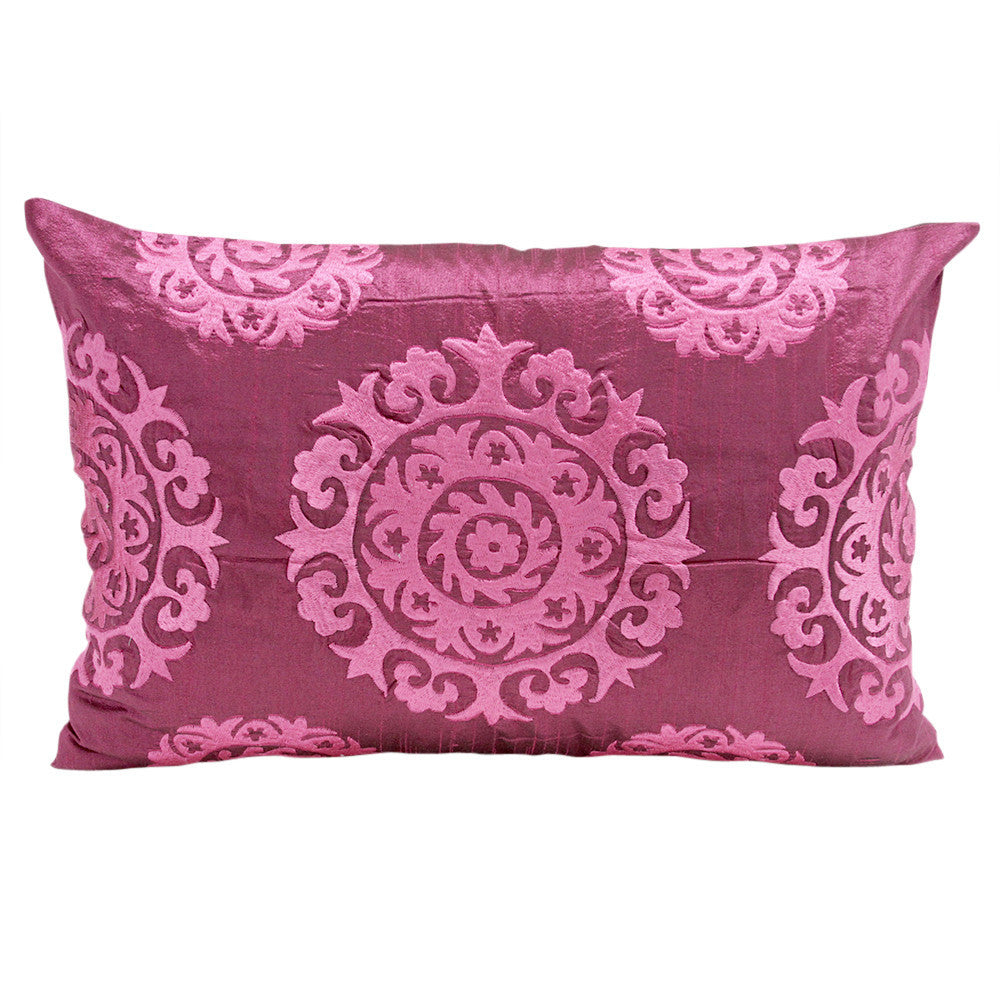 Fuschia Silk Suzani