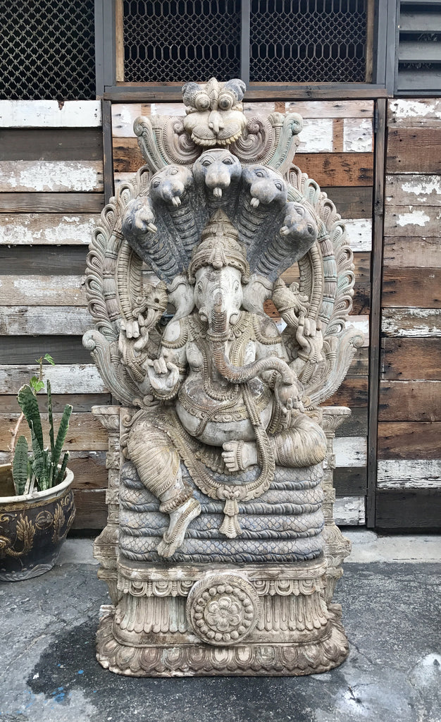 Spectacular Handcarved Ganesha Statue
