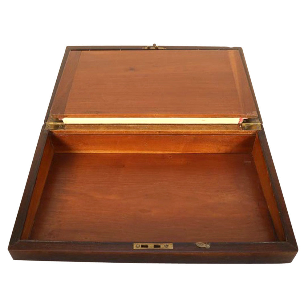 English Mahogany Writing Box