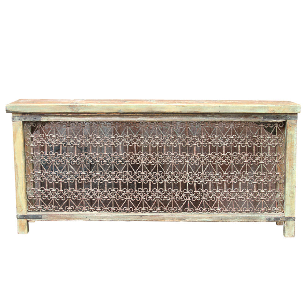 Vintage Jali Console Table