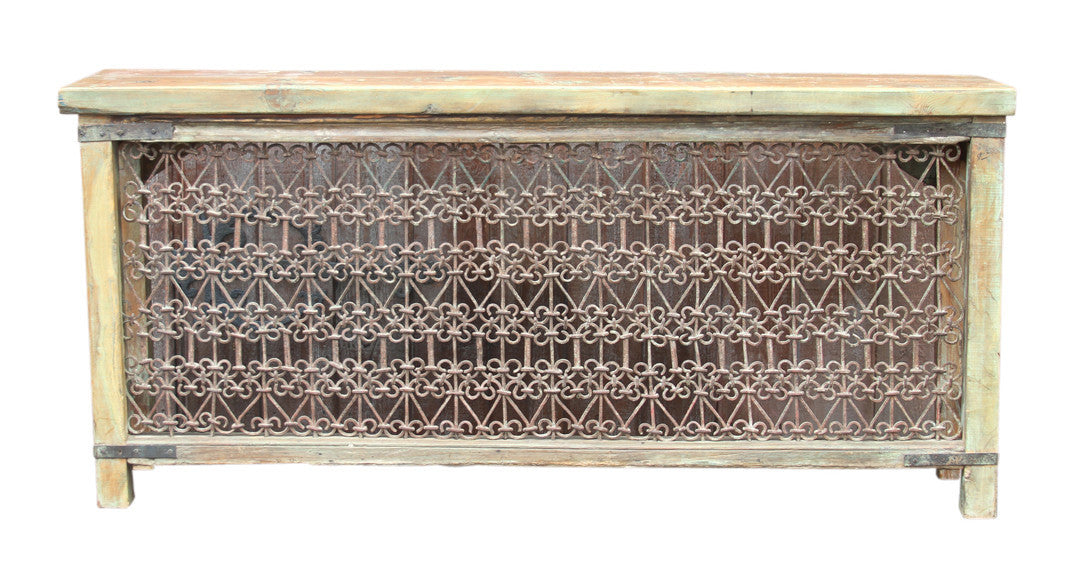 Vintage Jali Console Table