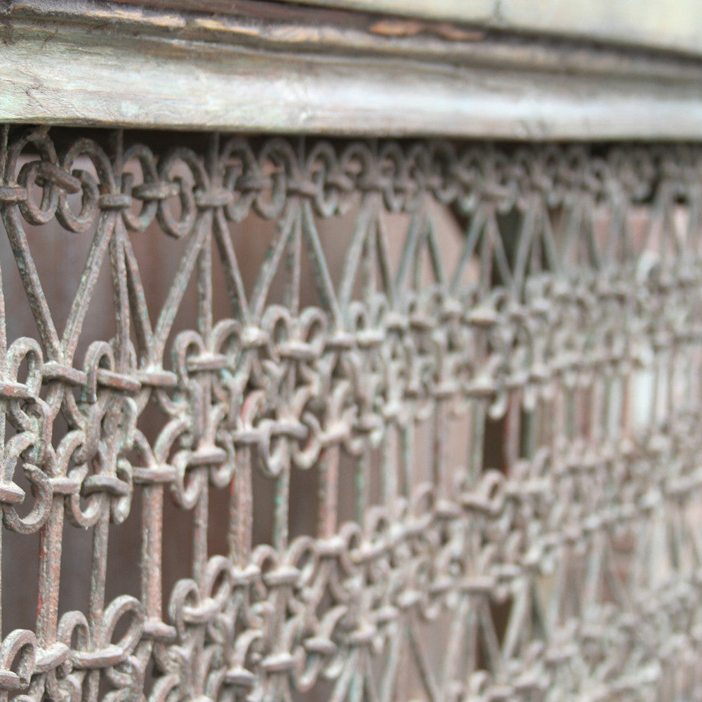 Vintage Jali Console Table