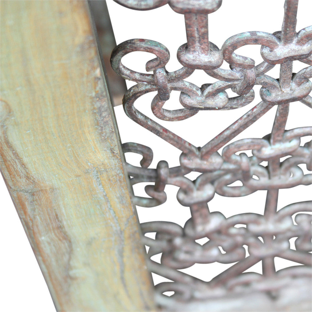 Vintage Jali Console Table