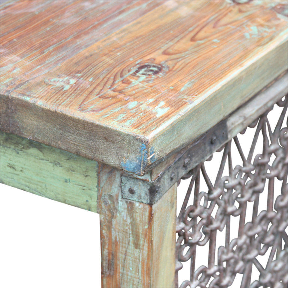 Vintage Jali Console Table