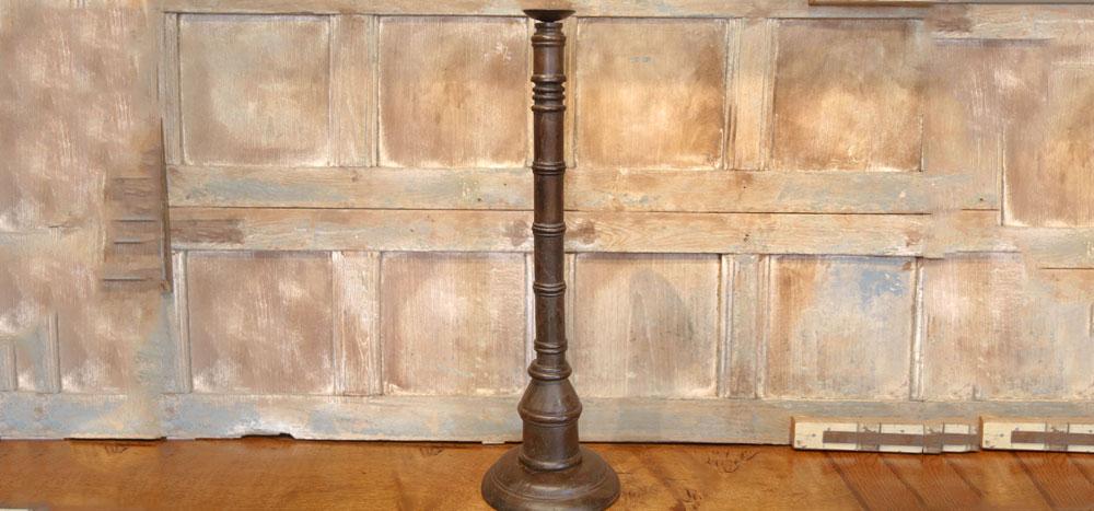 Very Tall Turned Candle Stick