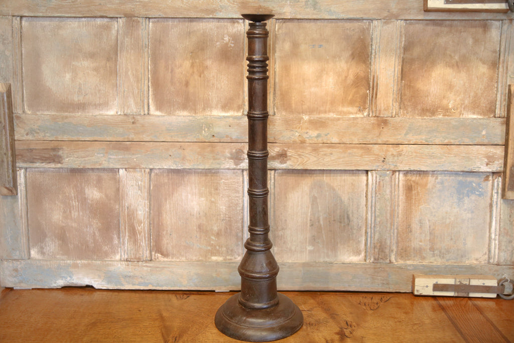 Very Tall Turned Candle Stick