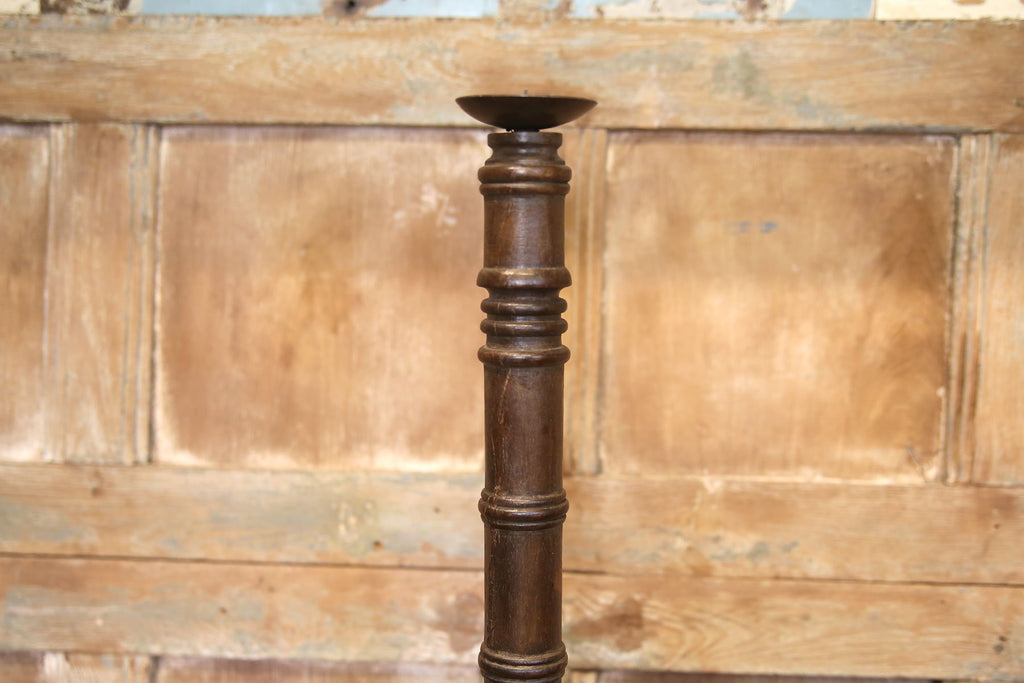 Very Tall Turned Candle Stick